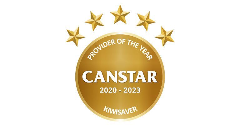 Canstar’s KiwiSaver Provider of the Year 2023 (4 years running)